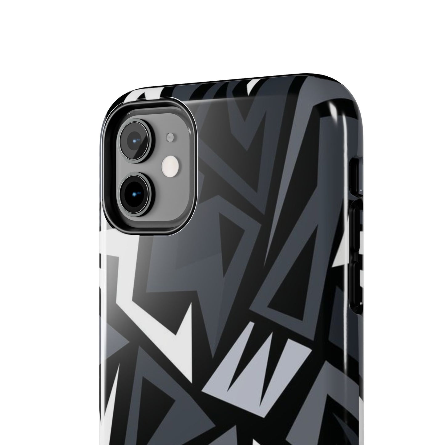 Abstract Black Pattern Phone Case