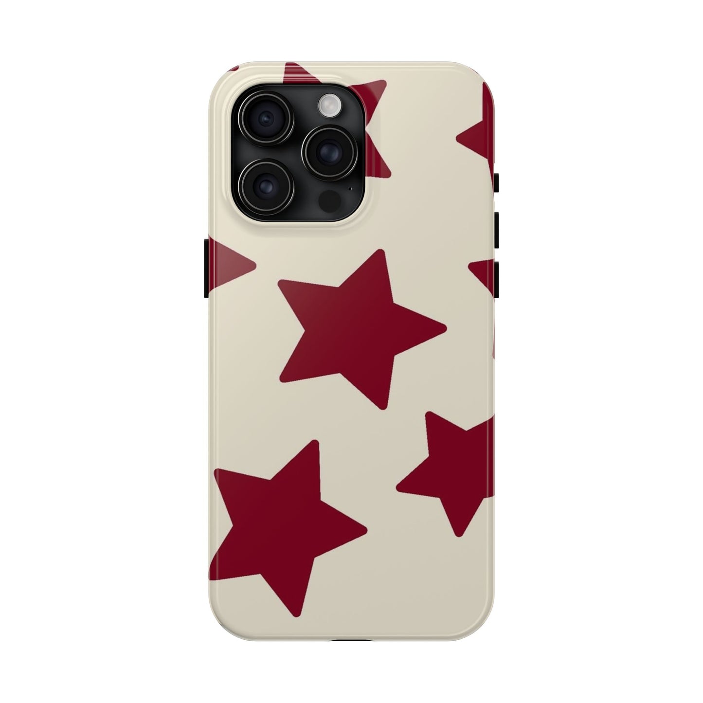 Stellar Red Pattern Phone Case