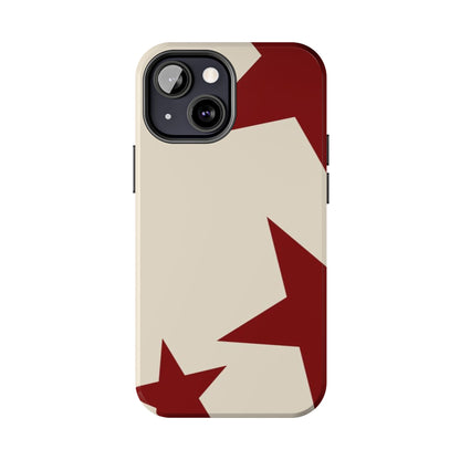 Stellar Red Pattern Phone Case