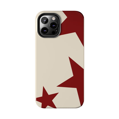 Stellar Red Pattern Phone Case