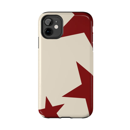 Stellar Red Pattern Phone Case