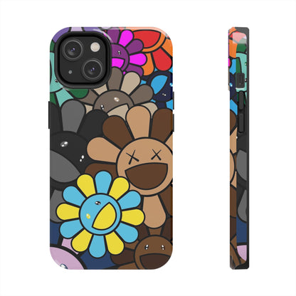 Rainbow Smiles Bloom Pattern Phone Case