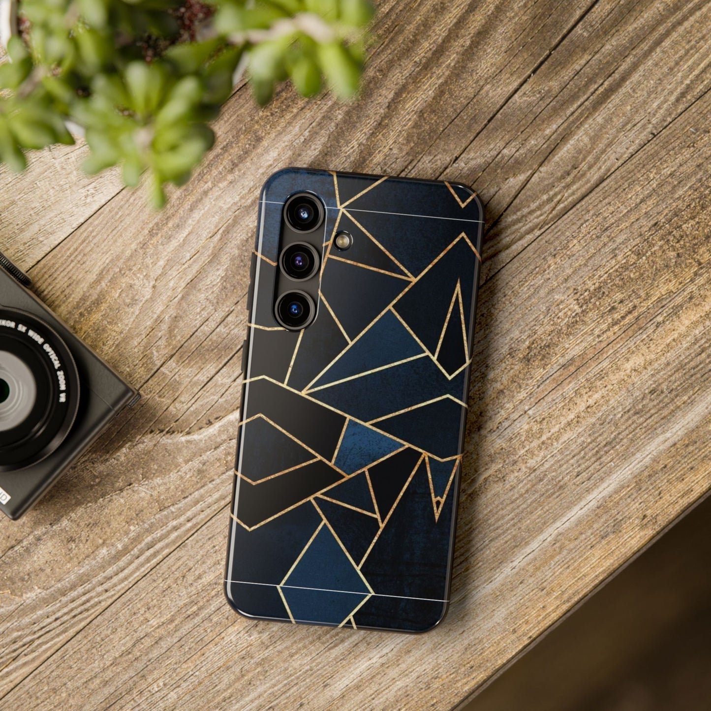 Midnight Geometrics Pattern Phone Case