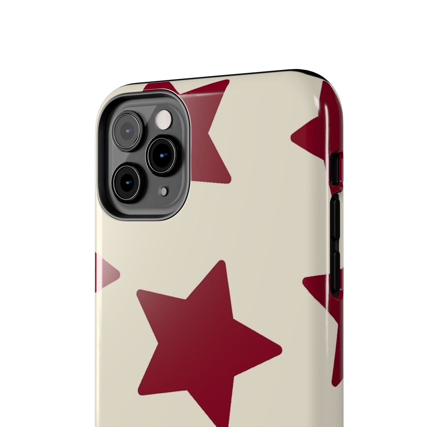 Stellar Red Pattern Phone Case