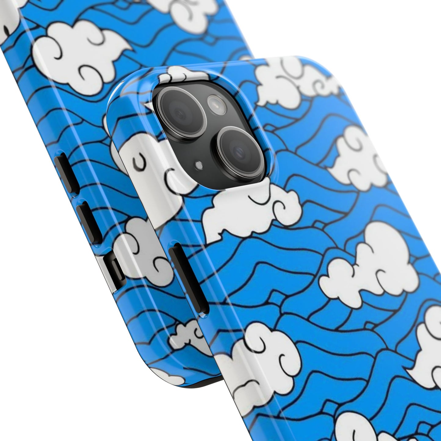 Cartoon Clouds Pattern Phone Case