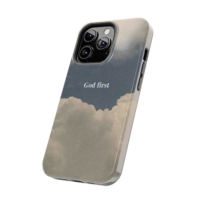 God First Clouds Phone Case