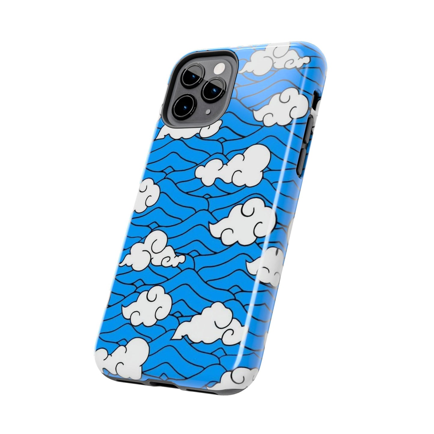 Cartoon Clouds Pattern Phone Case