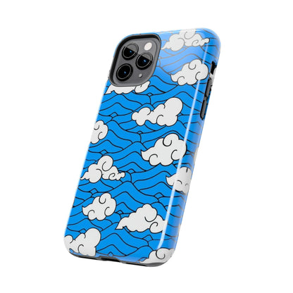 Cartoon Clouds Pattern Phone Case