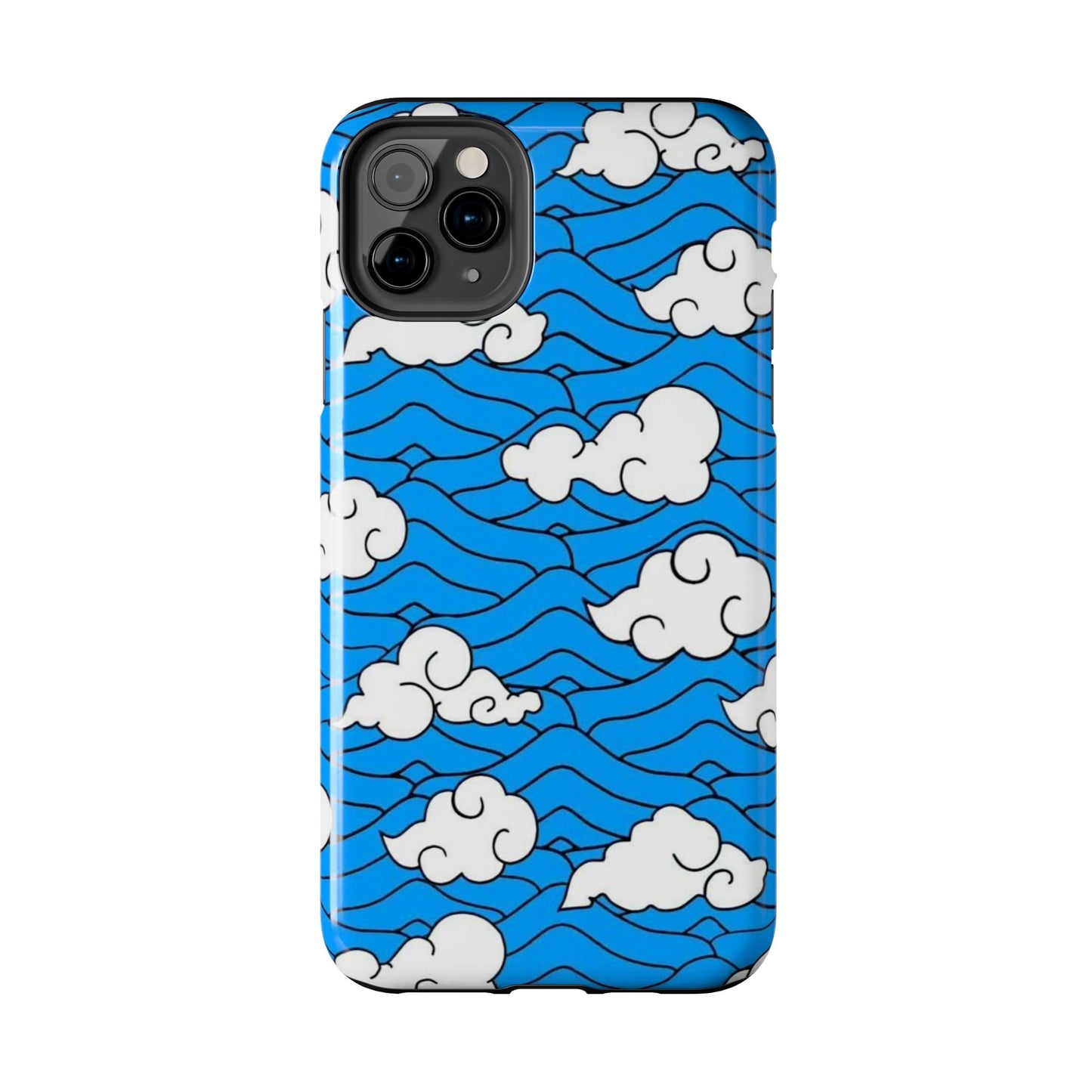 Cartoon Clouds Pattern Phone Case