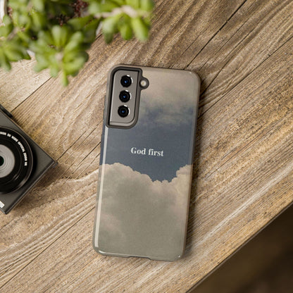 God First Clouds Phone Case