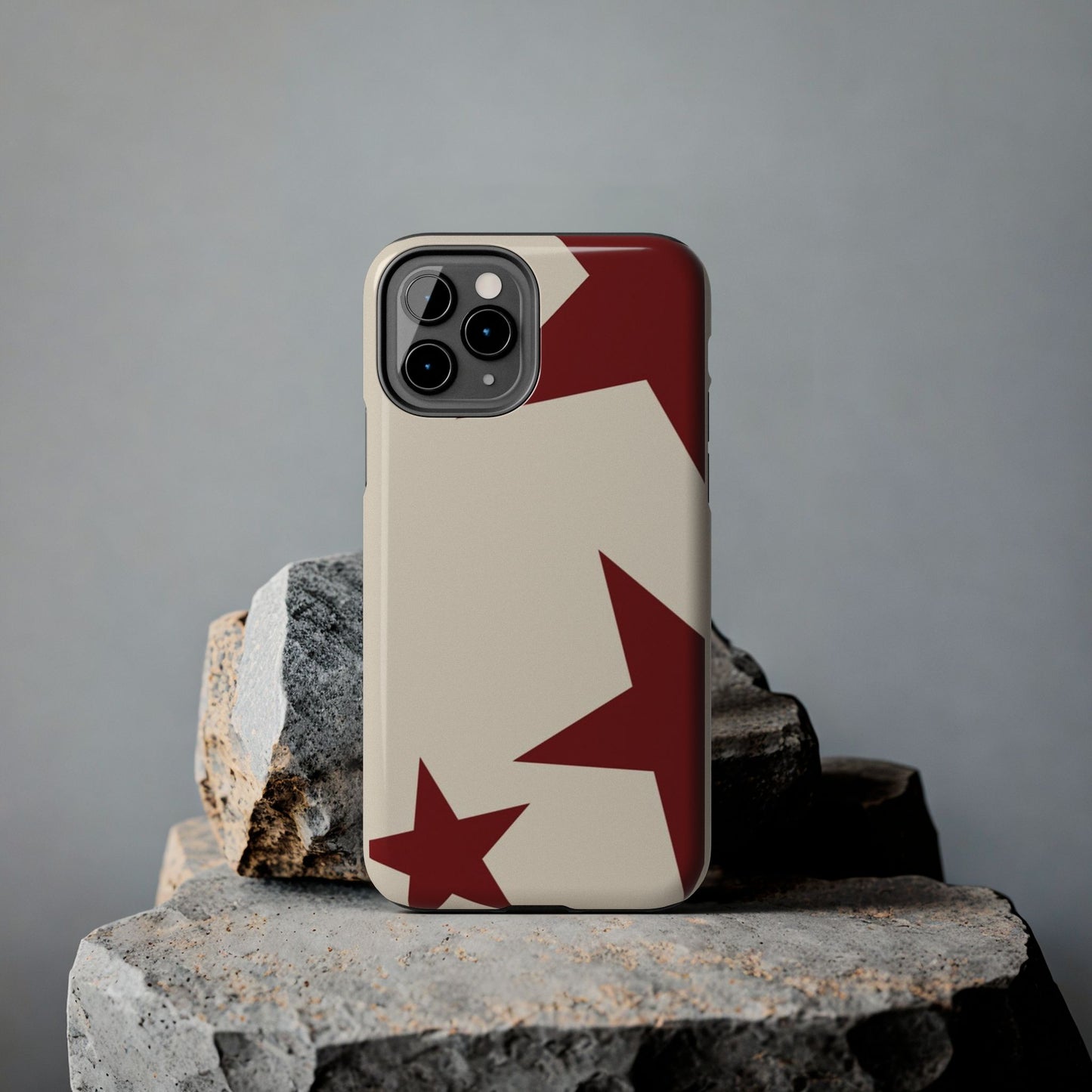 Stellar Red Pattern Phone Case