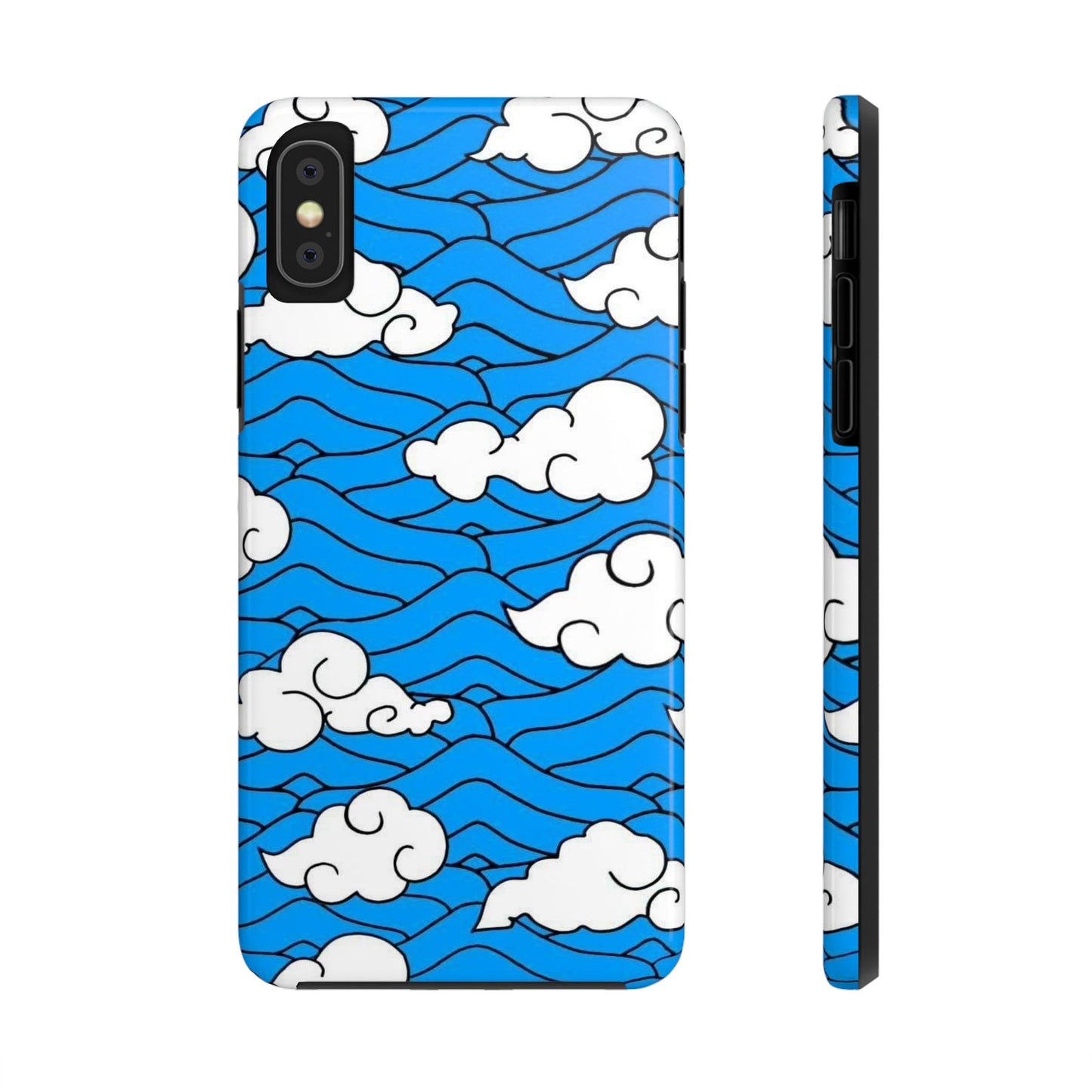 Cartoon Clouds Pattern Phone Case