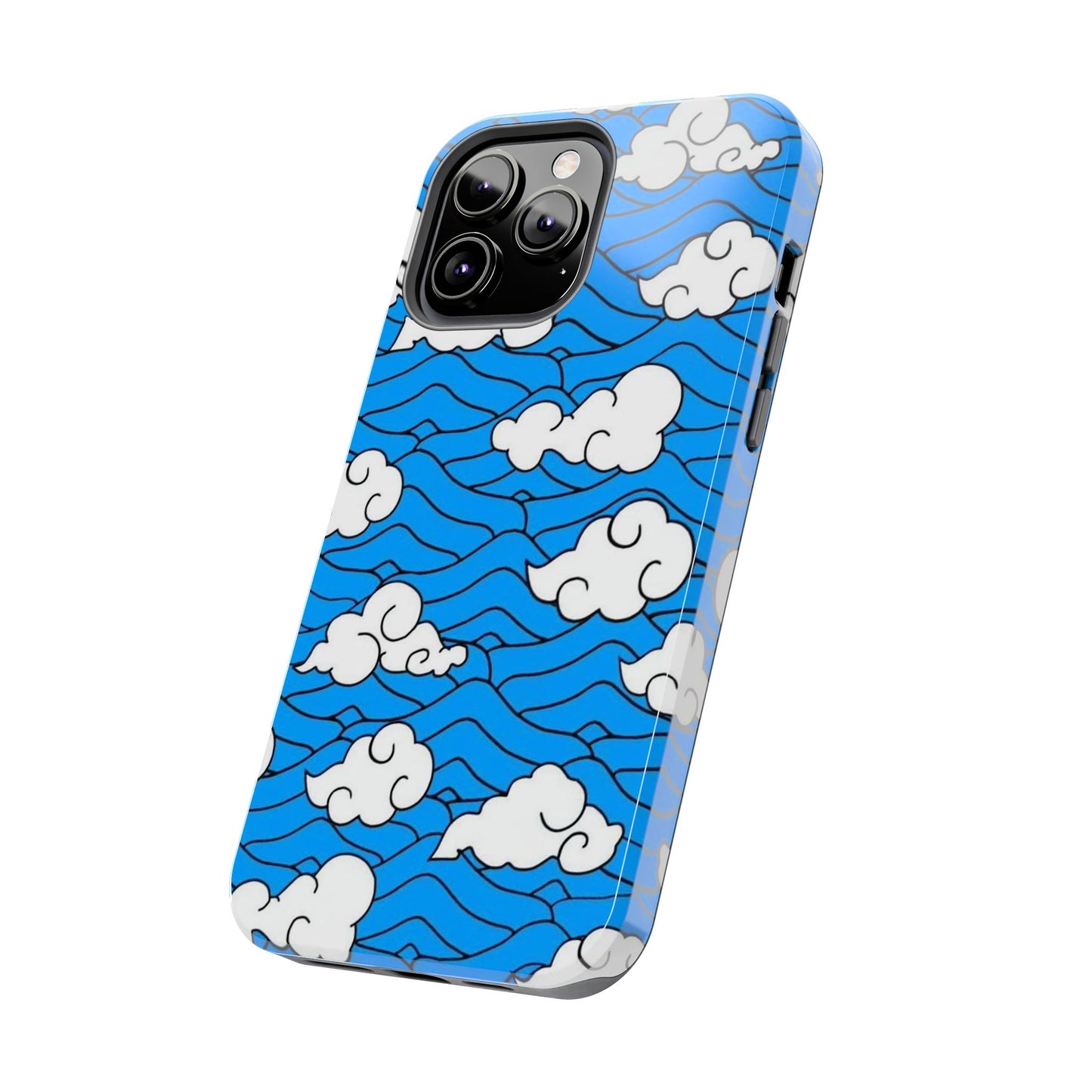 Cartoon Clouds Pattern Phone Case