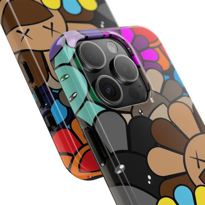 Rainbow Smiles Bloom Pattern Phone Case