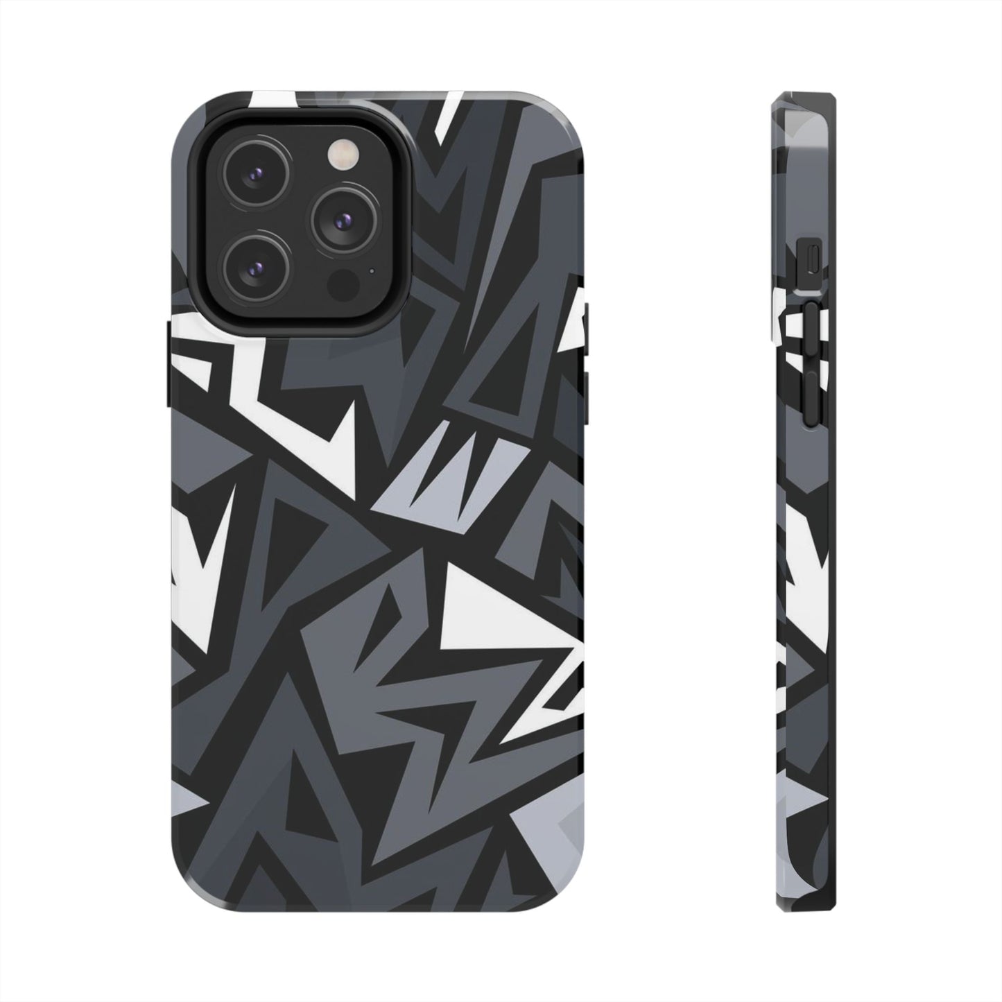 Abstract Black Pattern Phone Case