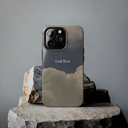 God First Clouds Phone Case