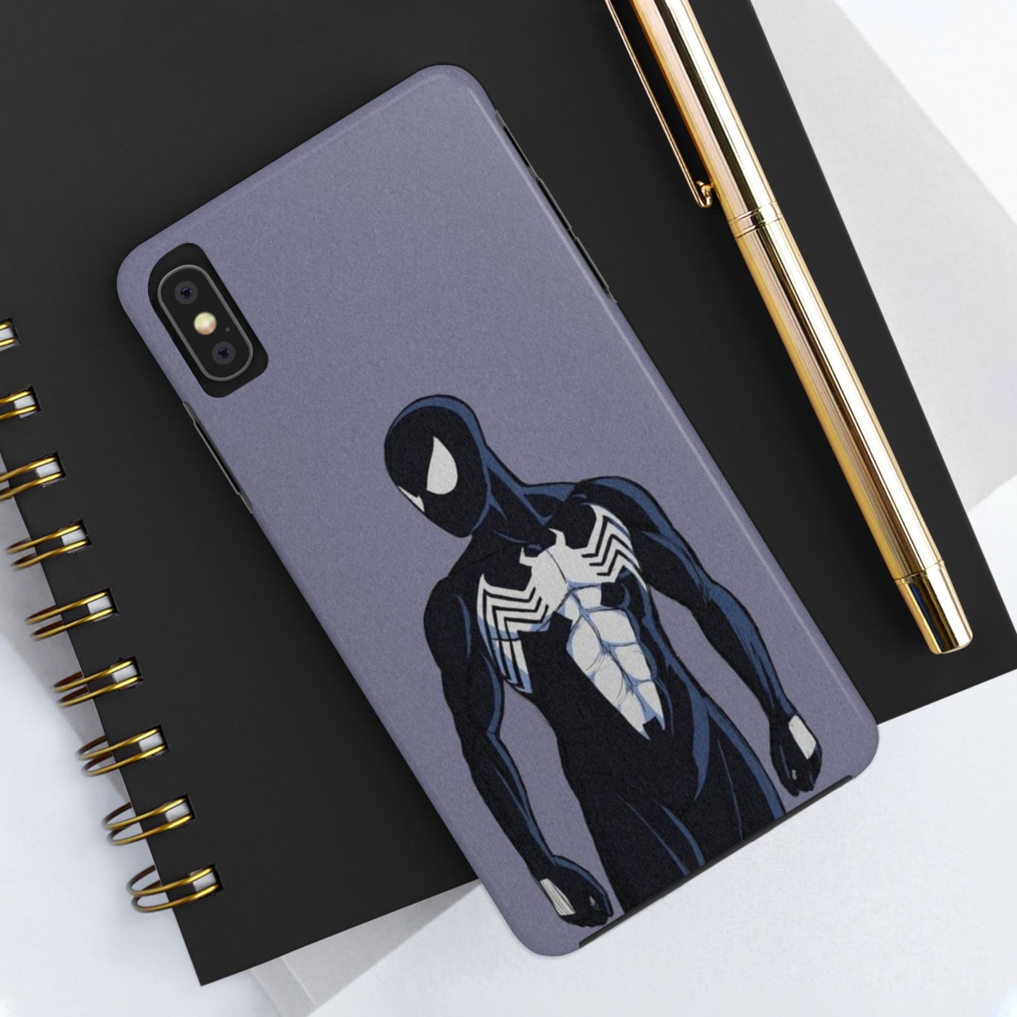 Black Spiderman Phone Cases