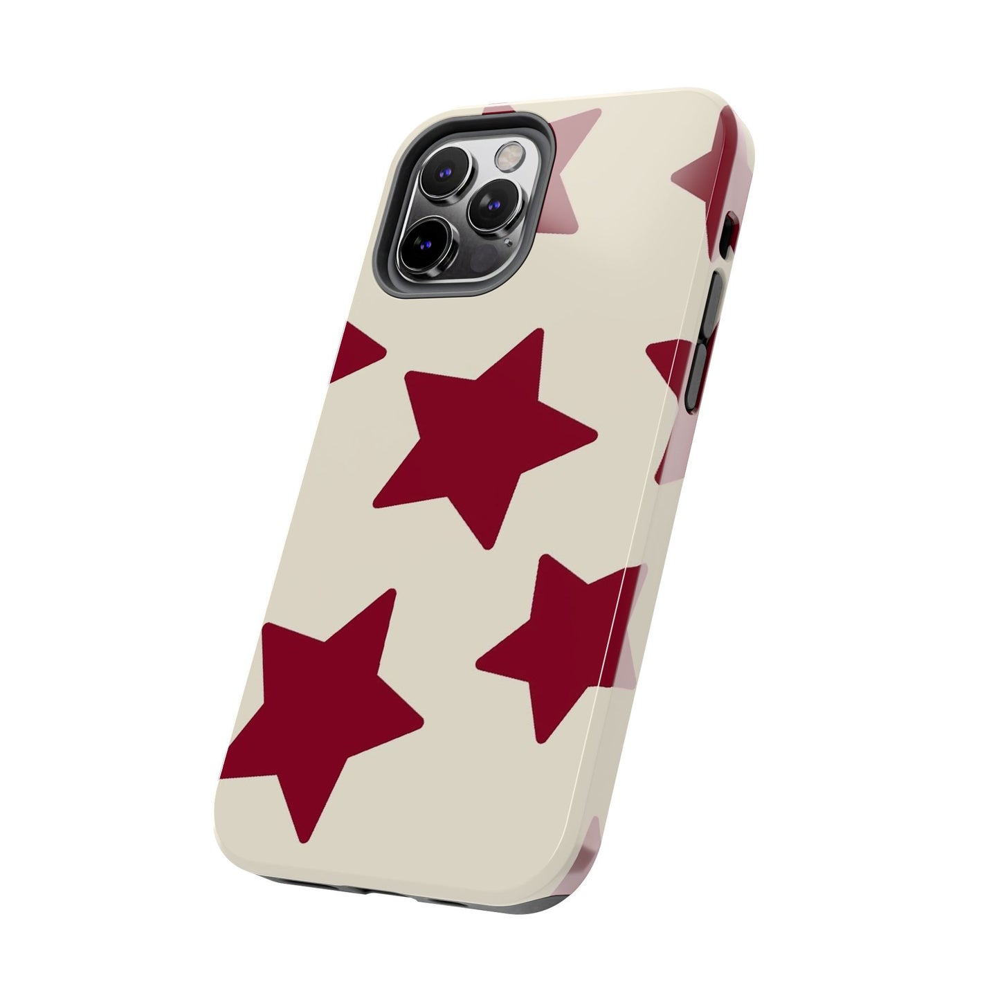 Stellar Red Pattern Phone Case
