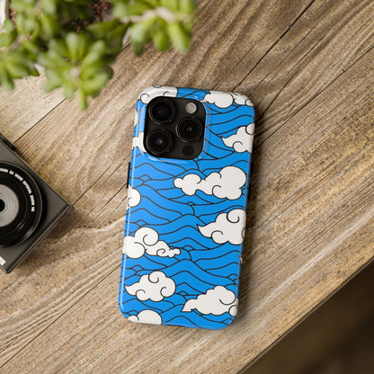 Cartoon Clouds Pattern Phone Case