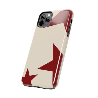 Stellar Red Pattern Phone Case