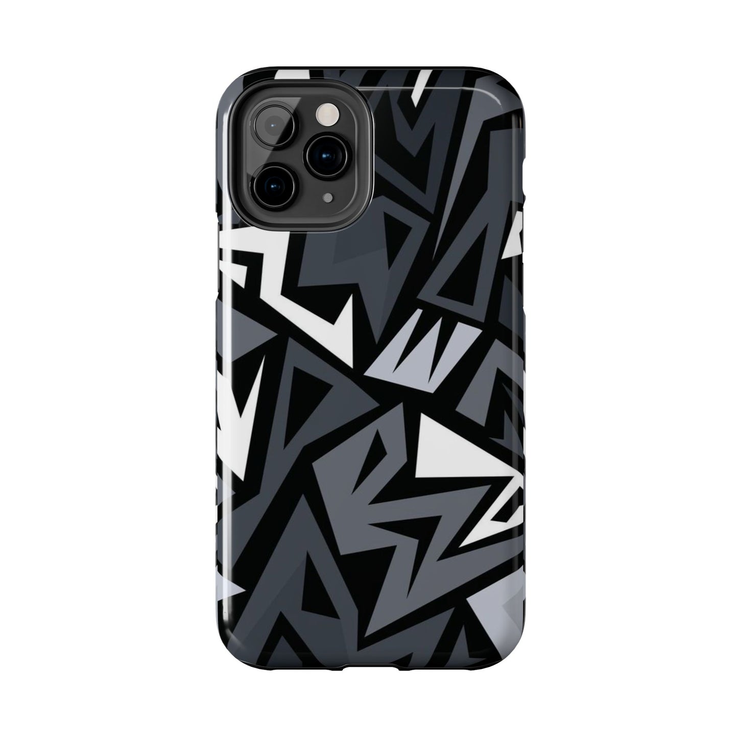 Abstract Black Pattern Phone Case