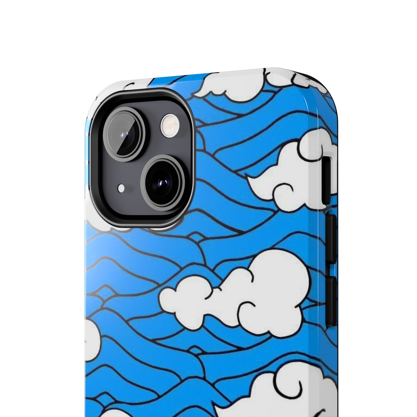 Cartoon Clouds Pattern Phone Case