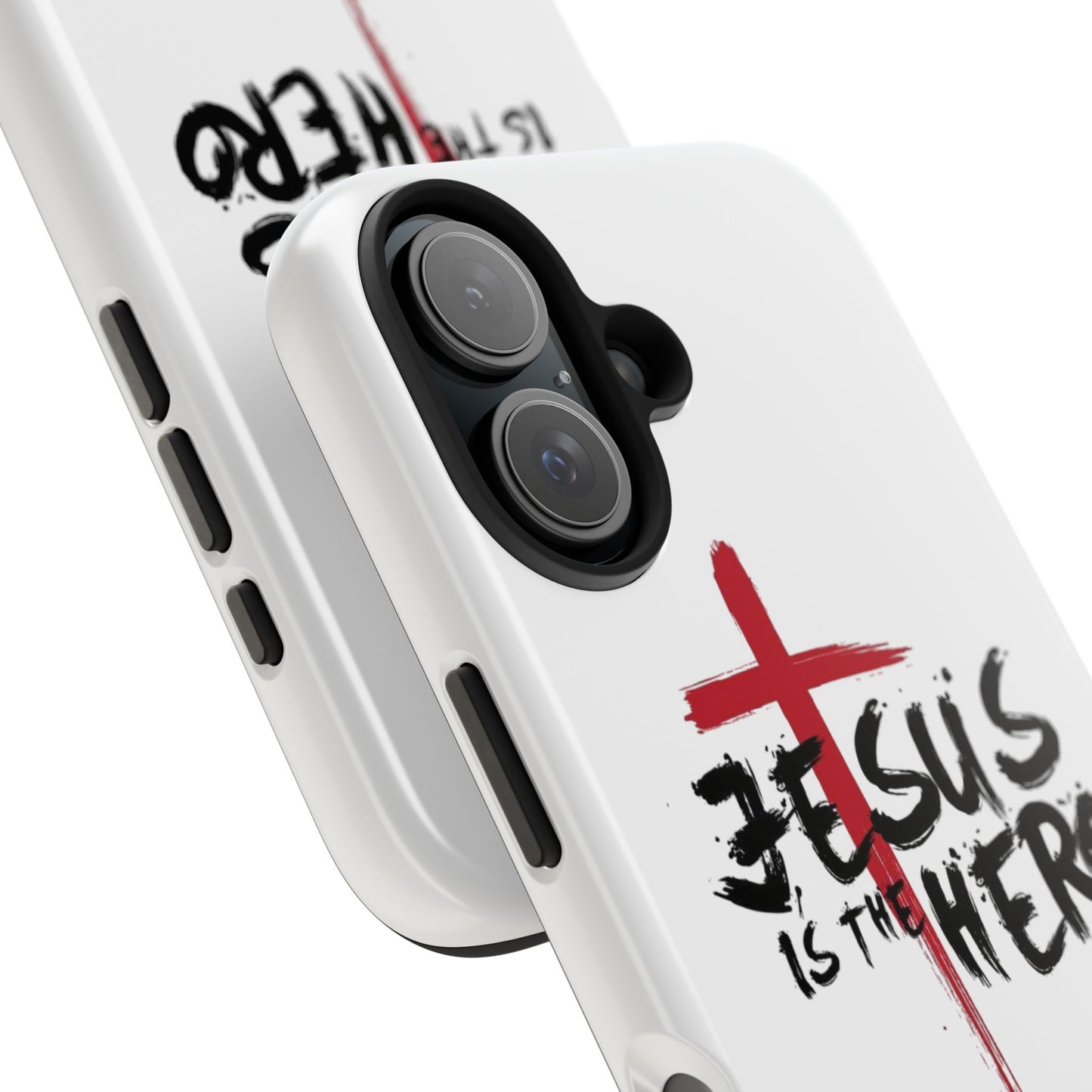 Jesus Is The Hero Phone Case