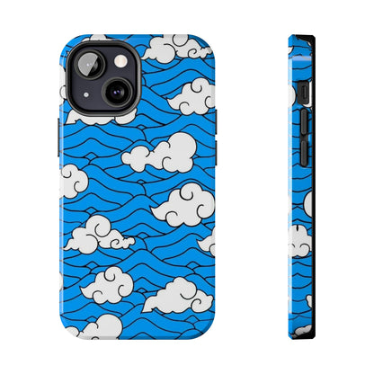 Cartoon Clouds Pattern Phone Case