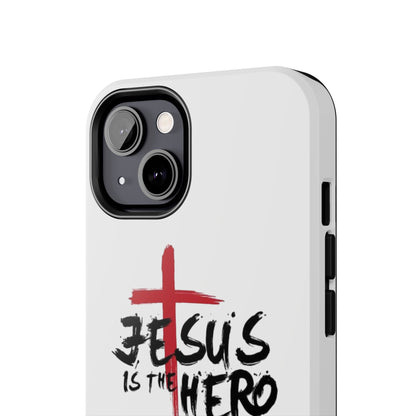 Jesus Is The Hero Phone Case