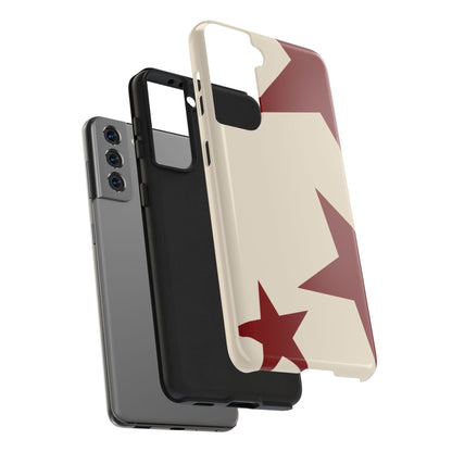 Stellar Red Pattern Phone Case