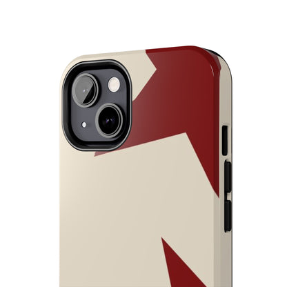 Stellar Red Pattern Phone Case