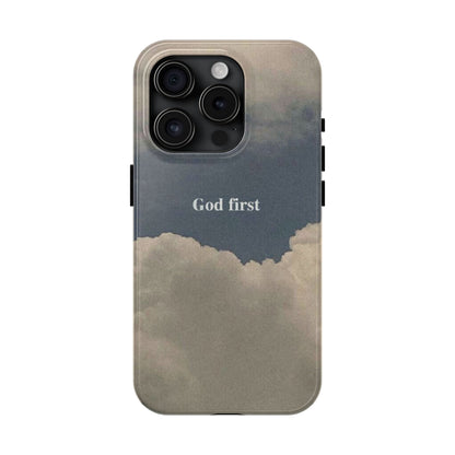 God First Clouds Phone Case