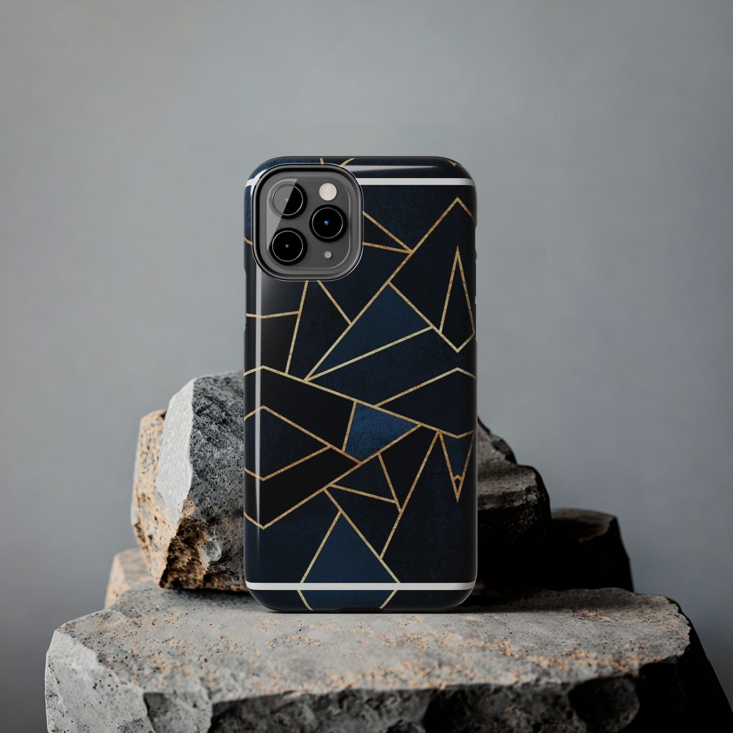 Midnight Geometrics Pattern Phone Case