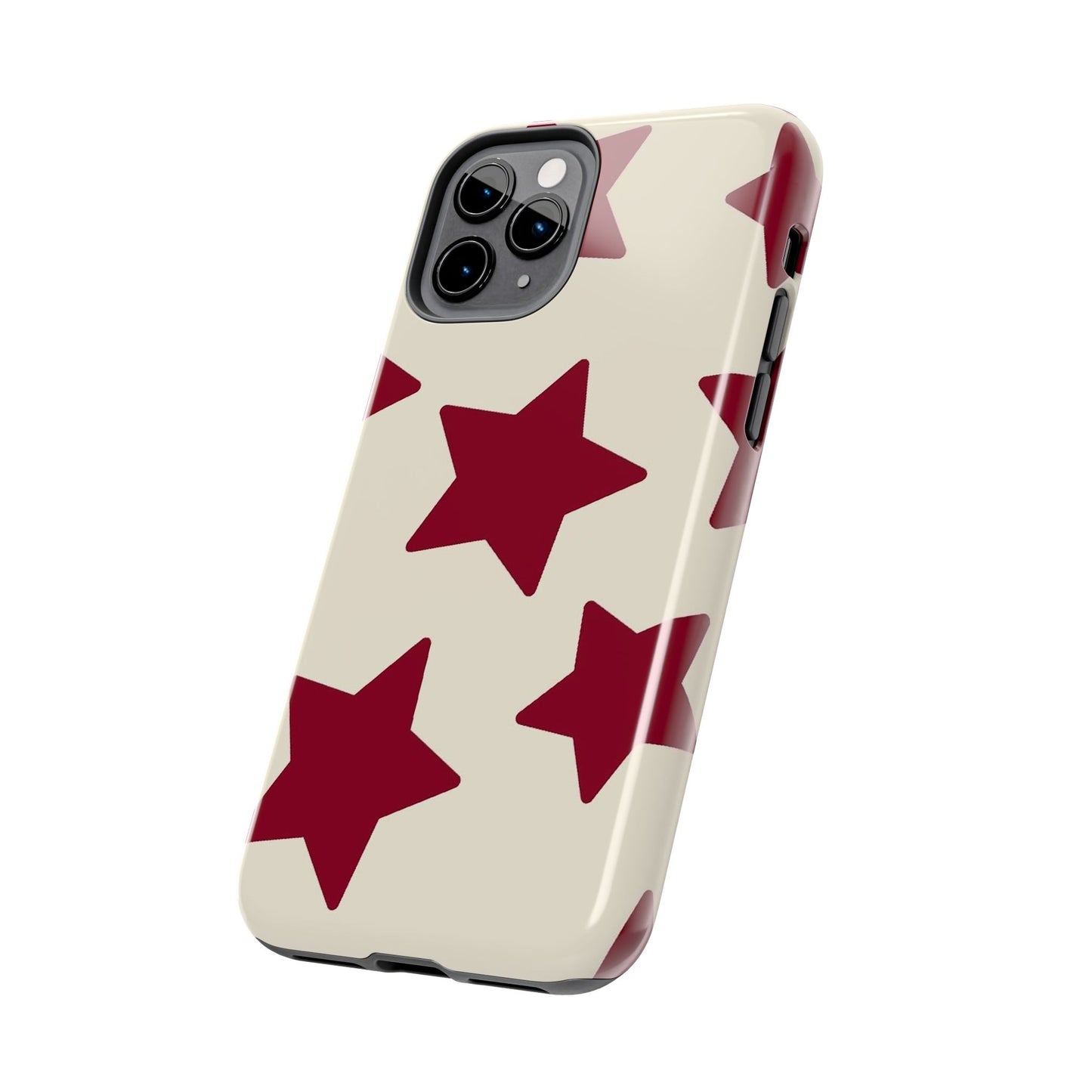 Stellar Red Pattern Phone Case
