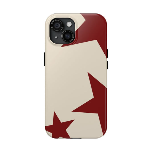 Stellar Red Pattern Phone Case