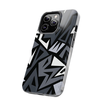 Abstract Black Pattern Phone Case