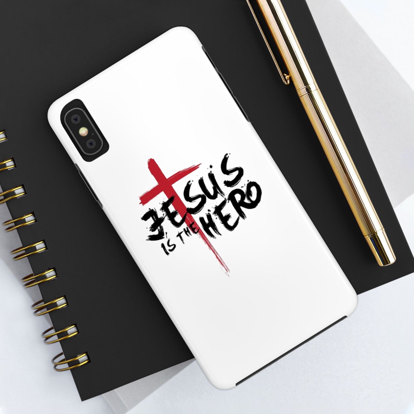 Jesus Is The Hero Phone Case