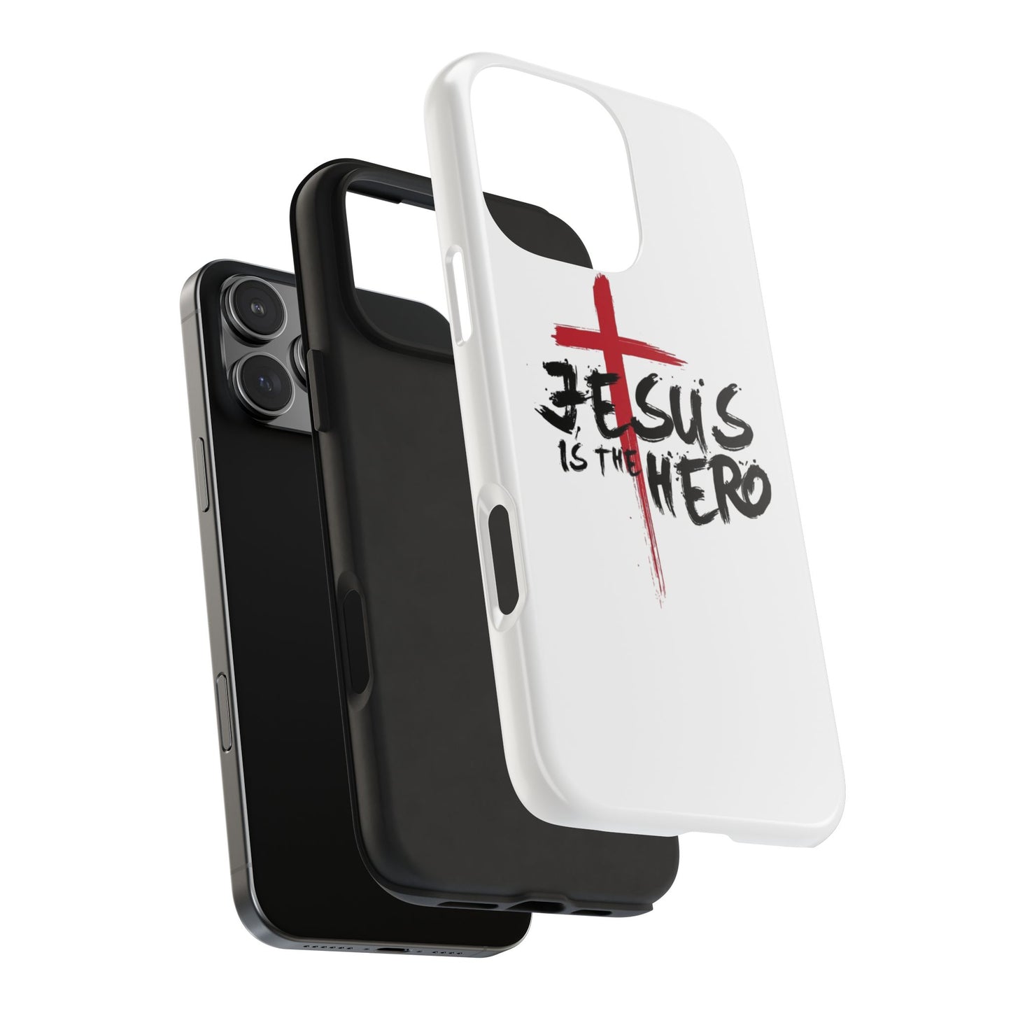 Jesus Is The Hero Phone Case