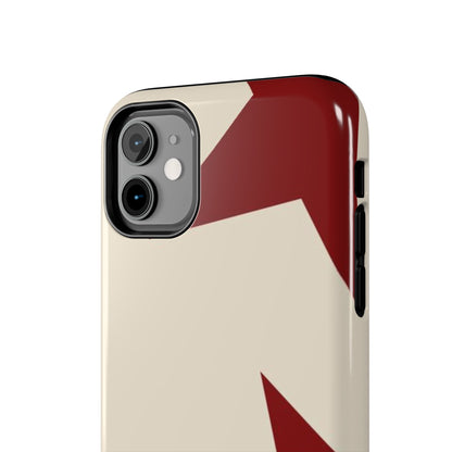 Stellar Red Pattern Phone Case