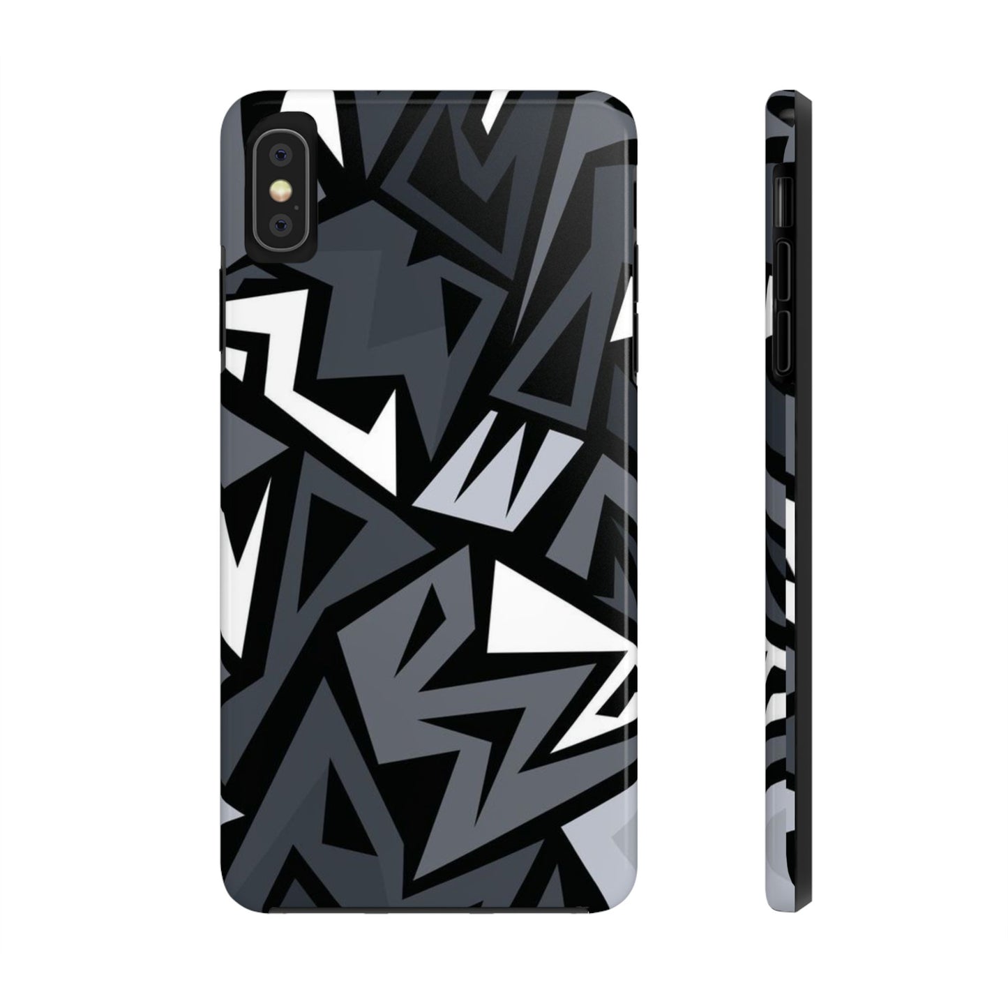 Abstract Black Pattern Phone Case