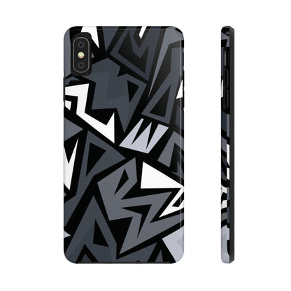 Abstract Black Pattern Phone Case