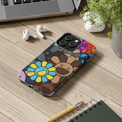 Rainbow Smiles Bloom Pattern Phone Case