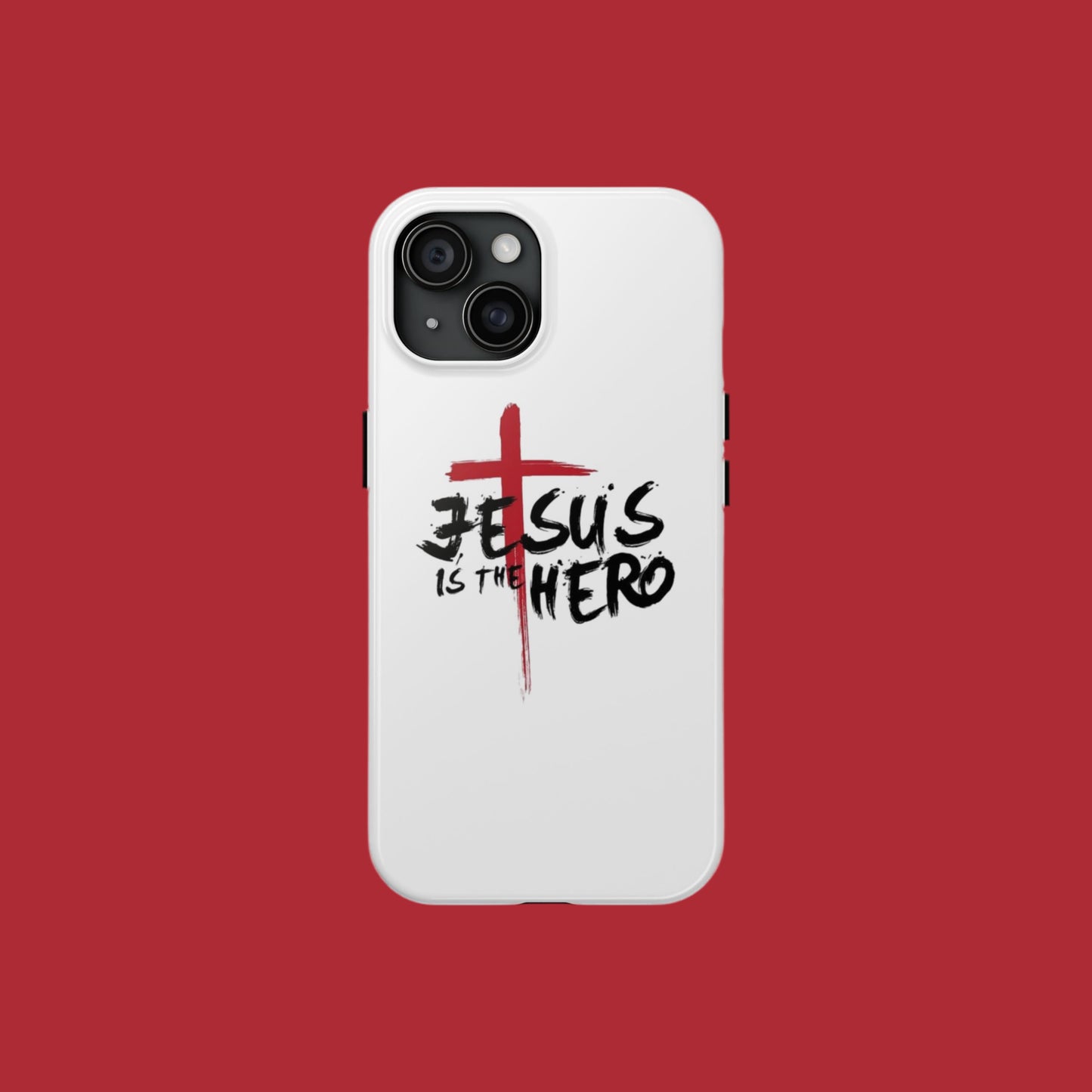 Jesus Is The Hero Phone Case