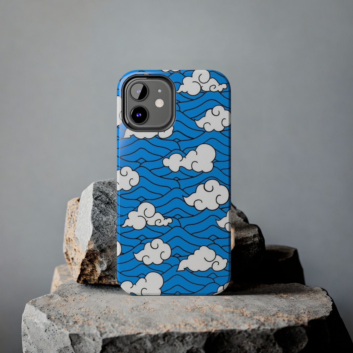 Cartoon Clouds Pattern Phone Case