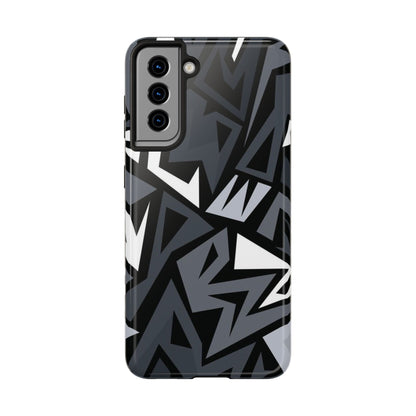 Abstract Black Pattern Phone Case