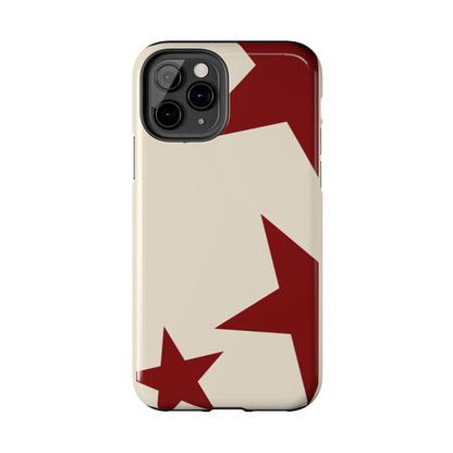 Stellar Red Pattern Phone Case