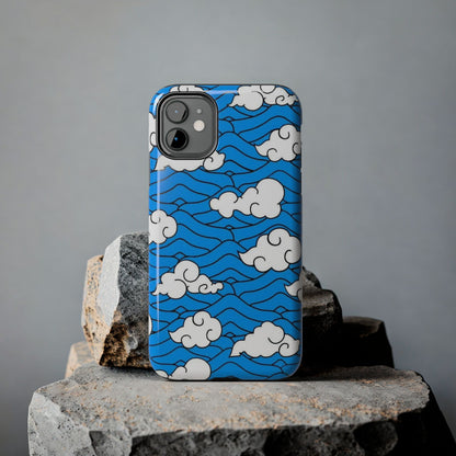 Cartoon Clouds Pattern Phone Case