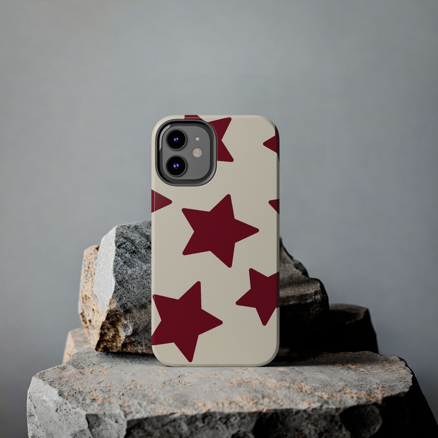 Stellar Red Pattern Phone Case
