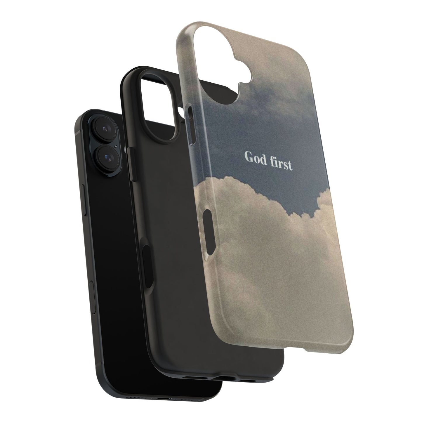 God First Clouds Phone Case