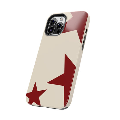 Stellar Red Pattern Phone Case